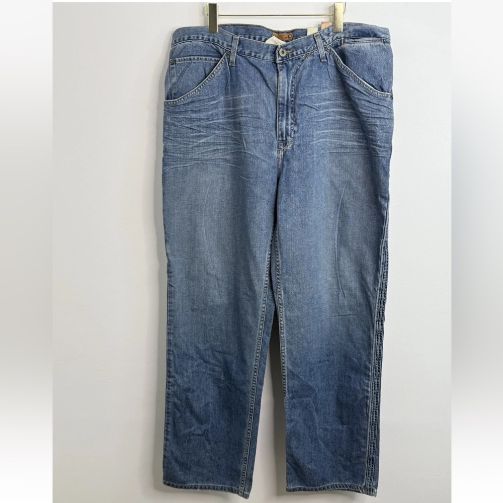 G-Unit Blue Denim Jeans Mens 38 Baggy Carpenter Y2K 2000's Old Stock NWT